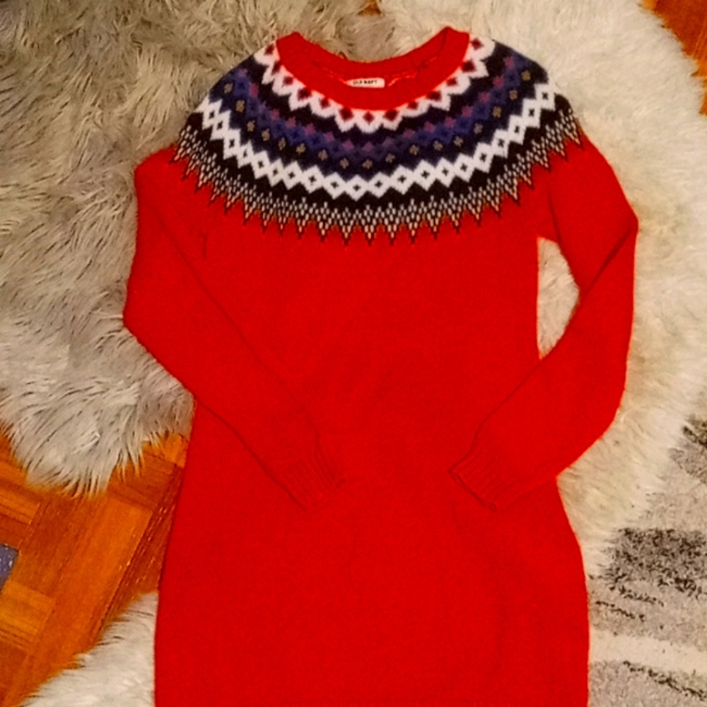 Old Navy Holiday Sweater Dress